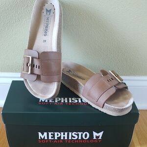 Mephisto Women's Mabel Camel Sandals